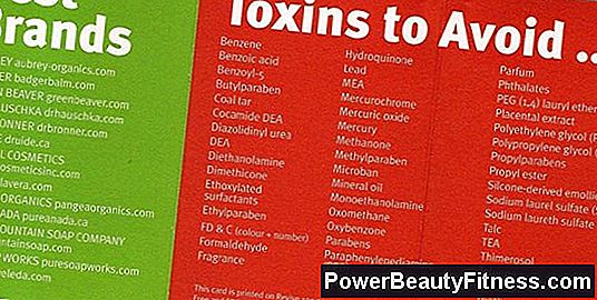 List Of Toxic Ingredients Found In Skin Care Creams