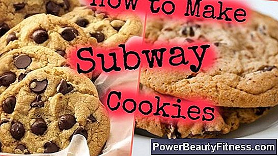 Subway Cookie Nutrition Data